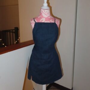 Zara Dark Denim Mini Skirt